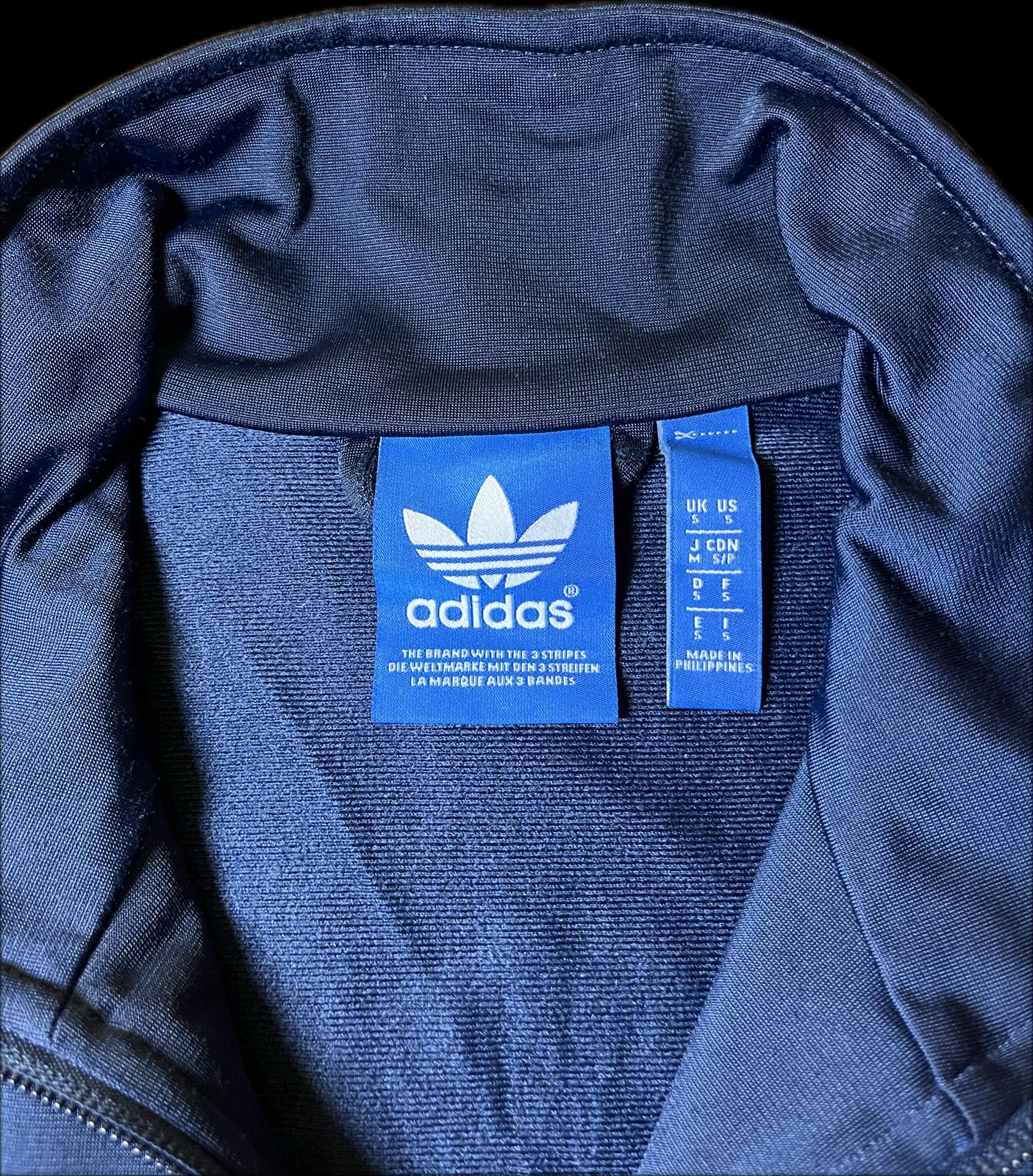Adidas Trainingsjacke Firebird Superstar Model in Blau Herren Gr. S oder Damen Gr. M Run DMC Hip Hop Vintage retro