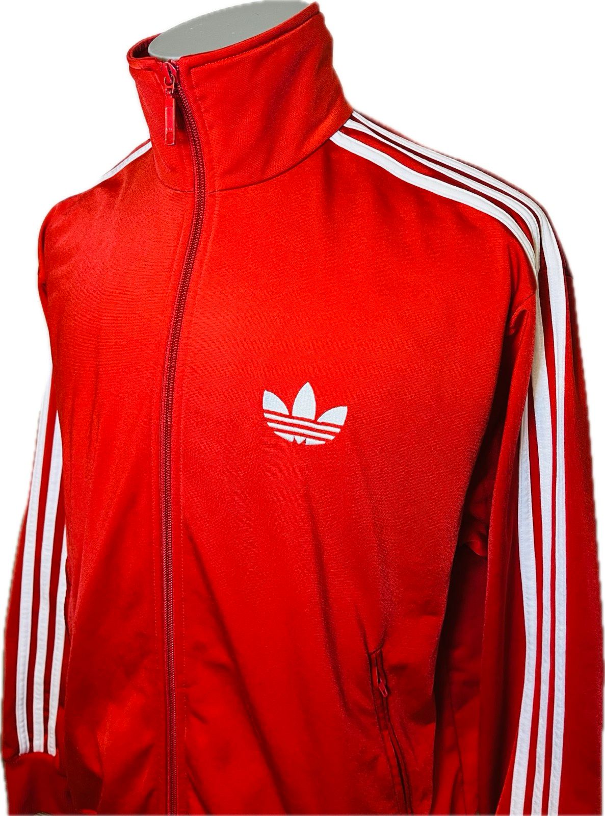 adidas trainingsjacke firebird herren rot m retro vintage freizeitjacke