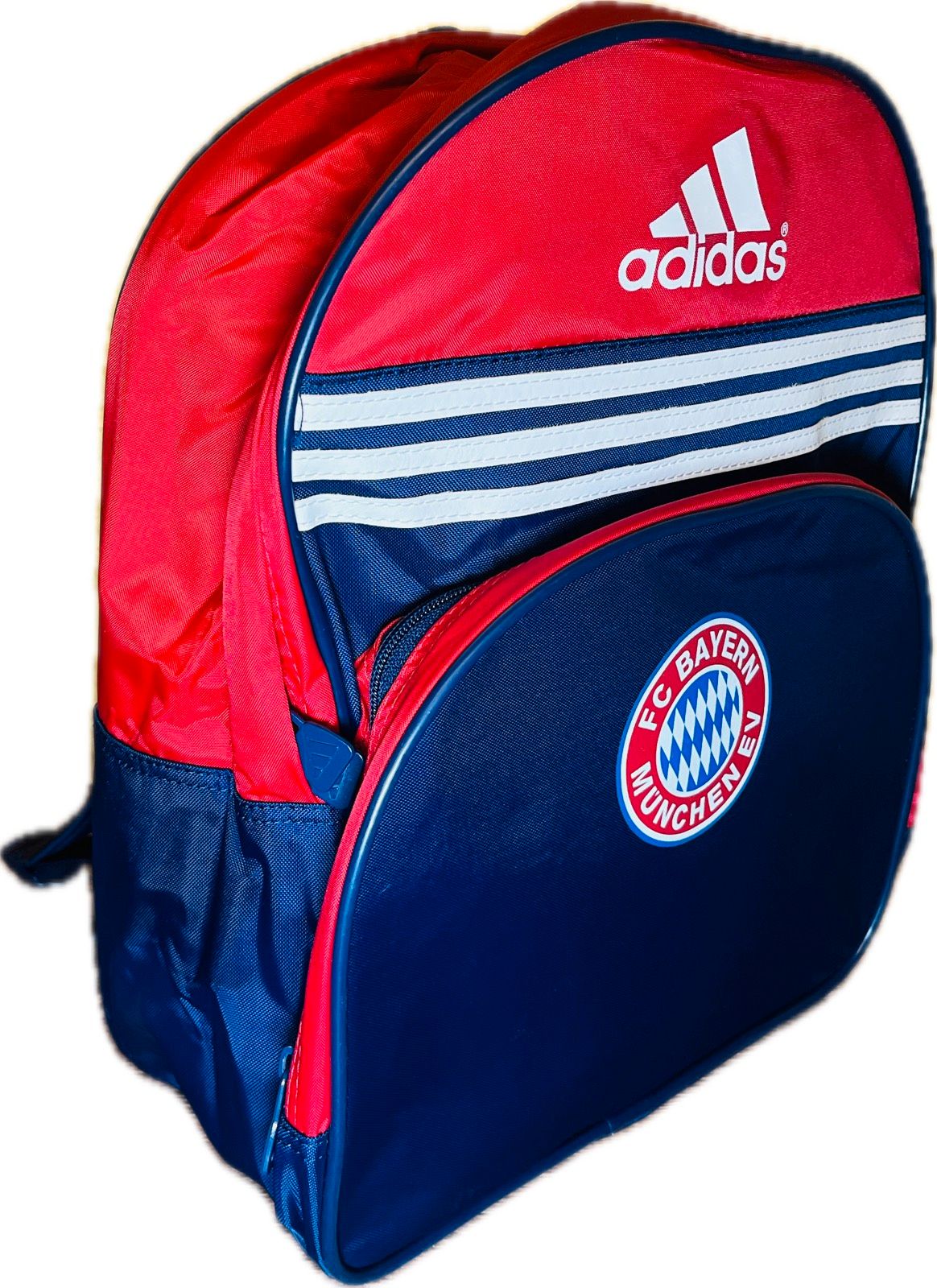 Adidas FC Bayern München Retro Rucksack Vintage Daypack Reisetasche Fußballfan Bayern-Fan