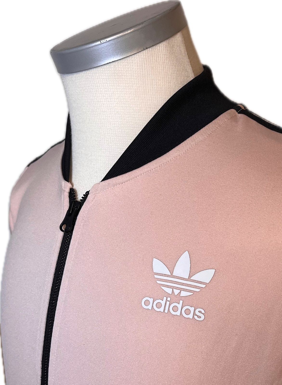 adidas trainingsjacke freizeitjacke Damen größe s creme rosa selten