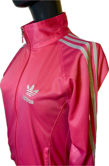 adidas trainingsjacke freizeitjacke Damen vintage retro Pink 90s