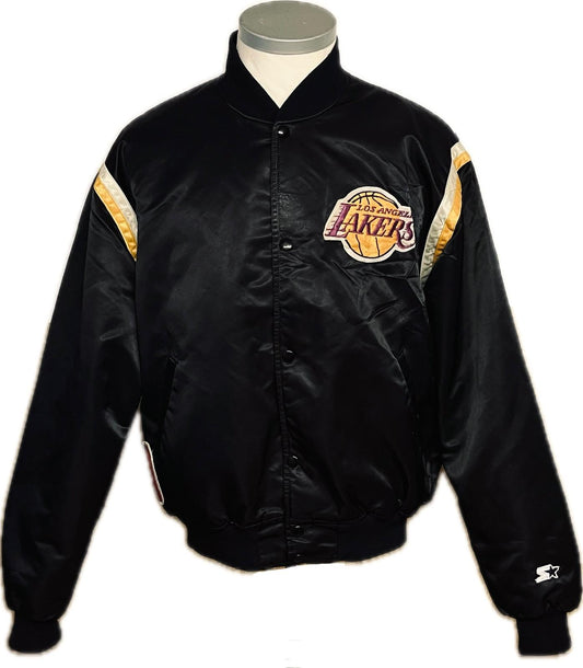 starter los angeles lakers jacke bomberjacke vintage LA retro NBA Collegejacke selten