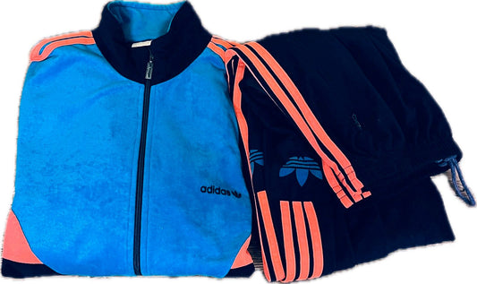 Adidas Trainingsanzug Tracksuit Laser Herren Gr. L Vintage 80er